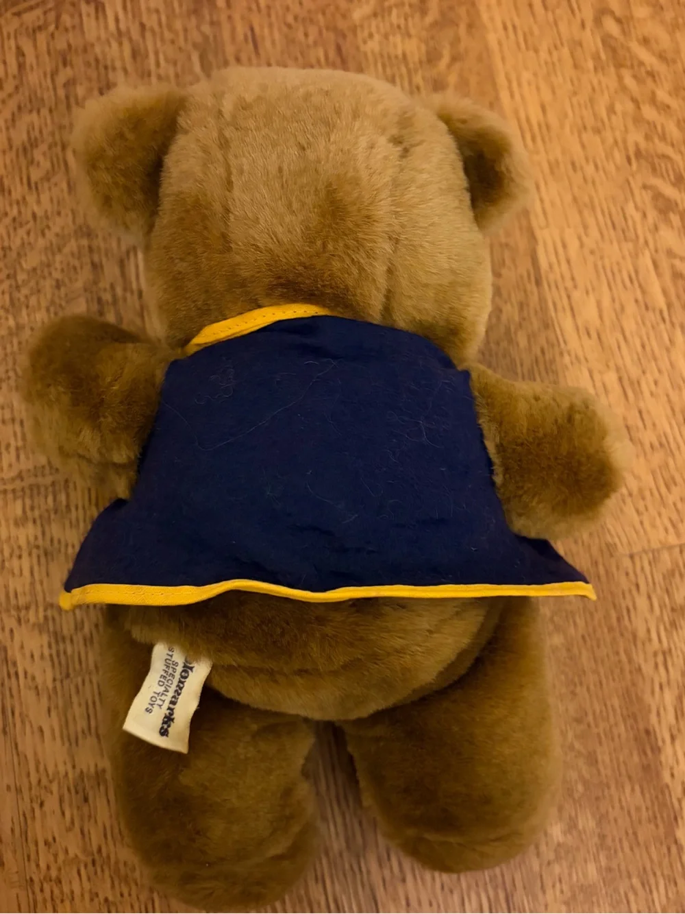 Vintage Notre Dame Fighting Irish Teddy Bear Plush 10